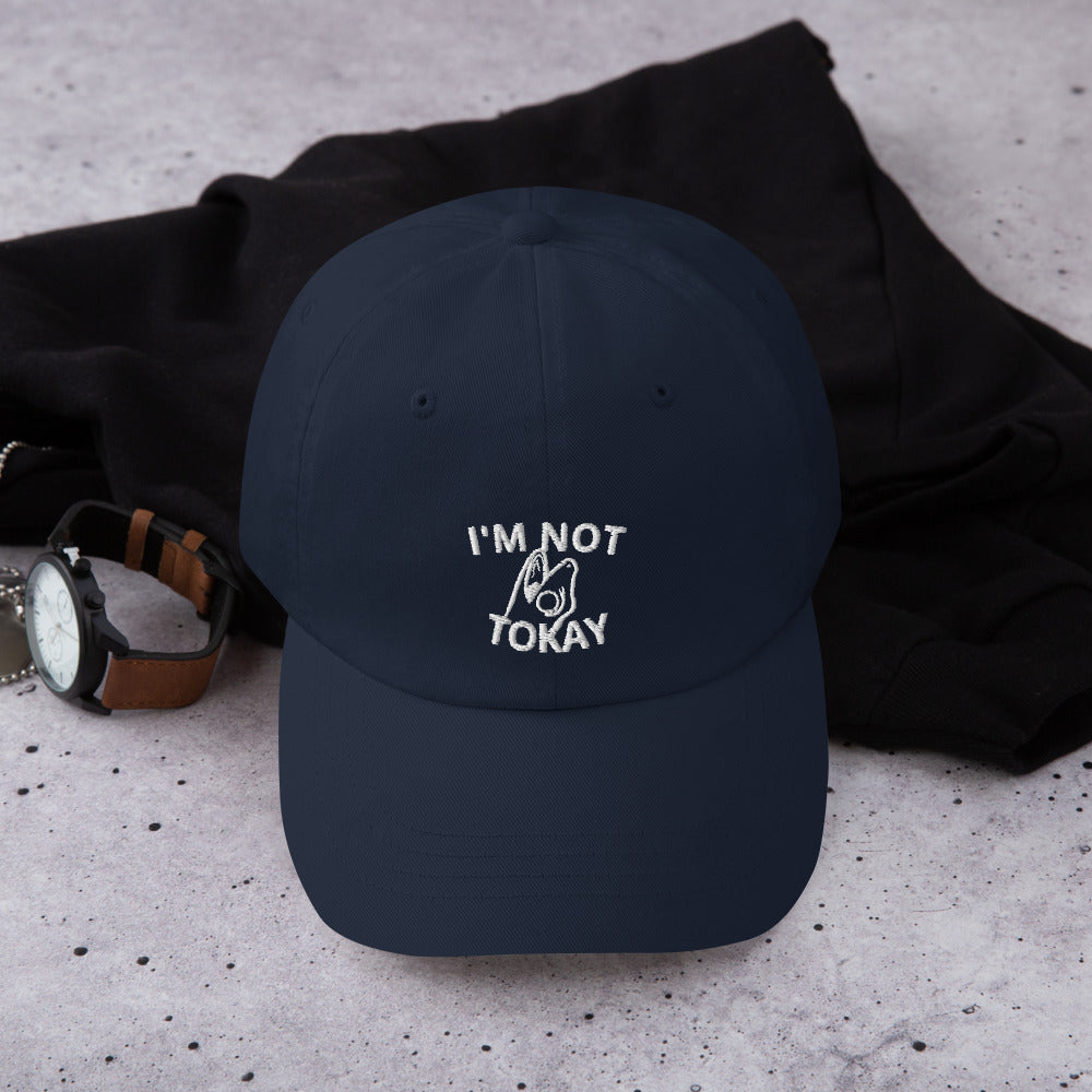 I'm Not Tokay Embroidered Baseball Cap